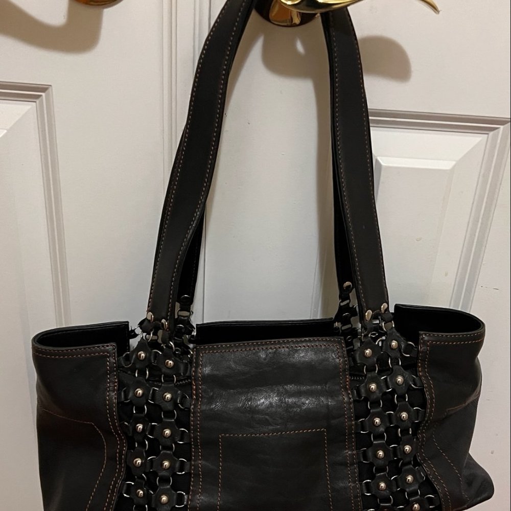 Gorgeous Maxx New York Leather Shoulder handbag